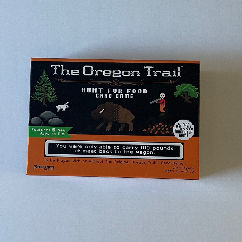 The Oregon Trail game